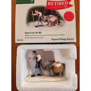 "Home From The Mill" #56304 Alpine Village Series -Retired-